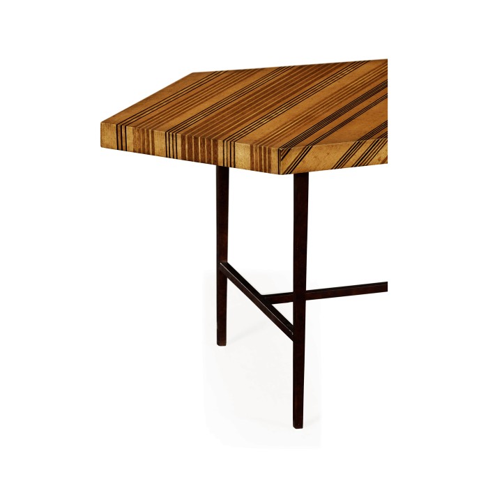 Inlaid Stripe “Necktie” Bench Or Coffee Table