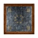 Paisley églomisé French provincial style side table