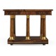 Mahogany biedermeier style rectangular coffee table