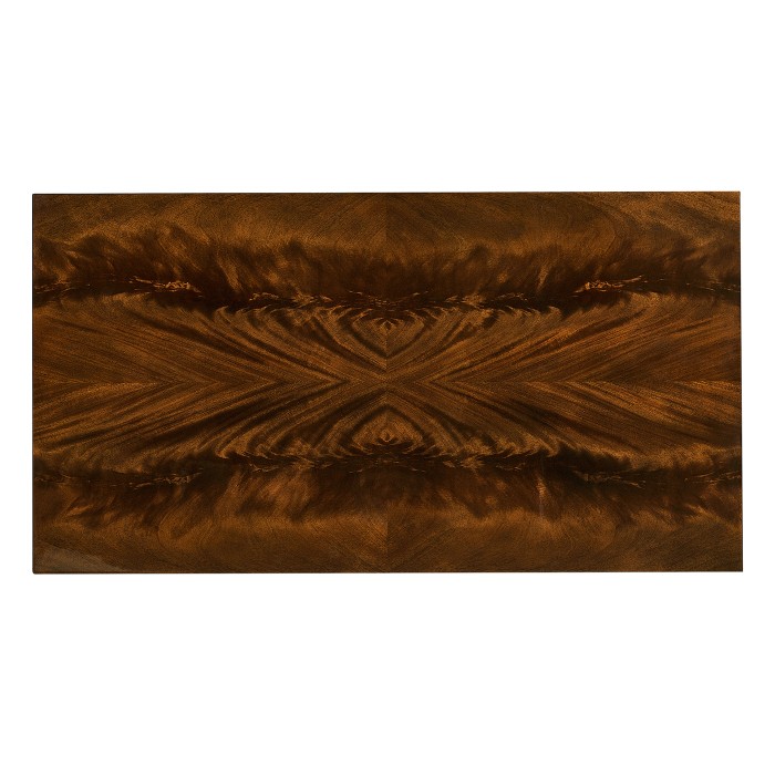 Mahogany biedermeier style rectangular coffee table