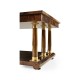 Mahogany biedermeier style rectangular coffee table