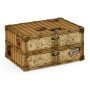 Travel Trunk Style Desktop Chest