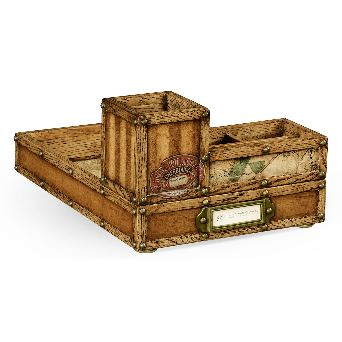 Travel Trunk Style Desk Organiser