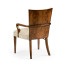 Biedermeier Style Walnut Dining Arm Chair