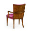 Biedermeier Style Walnut Dining Arm Chair