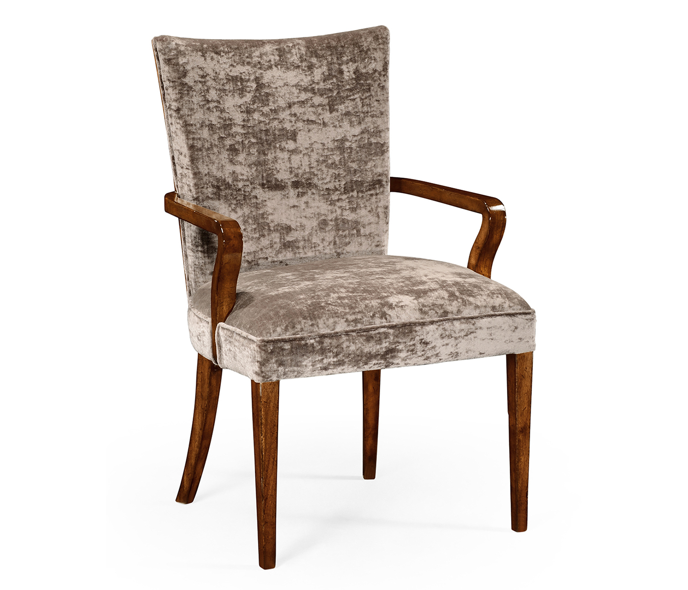 Biedermeier Style Mahogany Dining Arm Chair