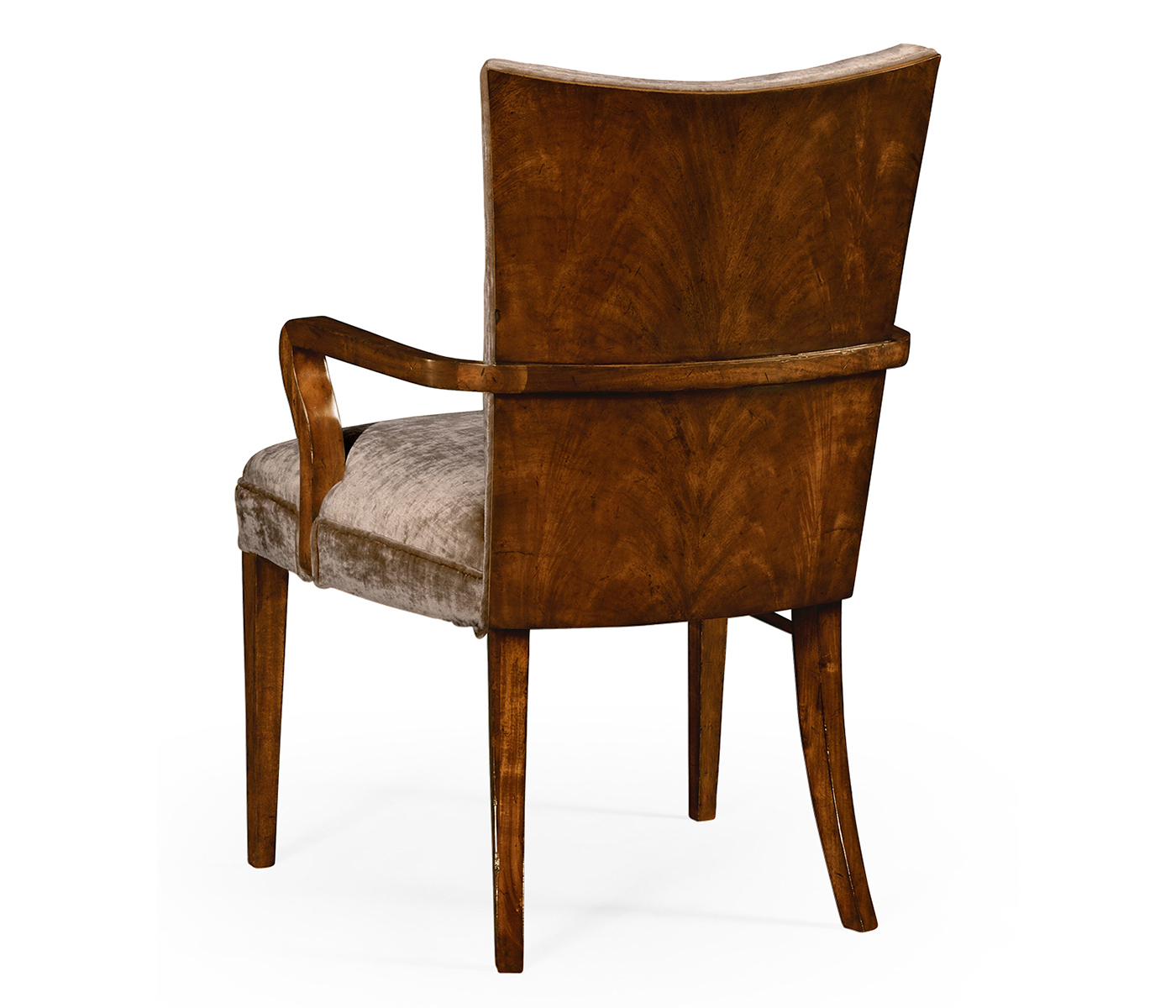Biedermeier Style Mahogany Dining Arm Chair
