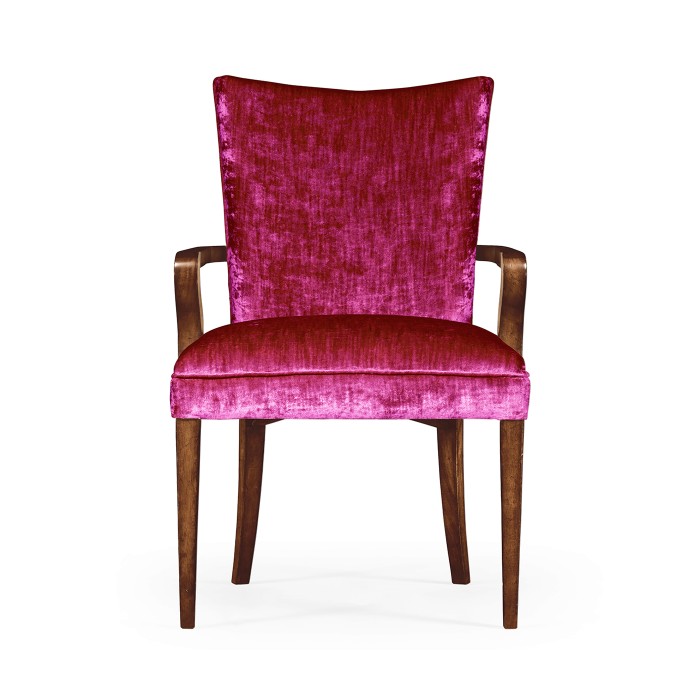 Biedermeier Style Mahogany Dining Arm Chair