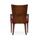 Biedermeier Style Mahogany Dining Arm Chair