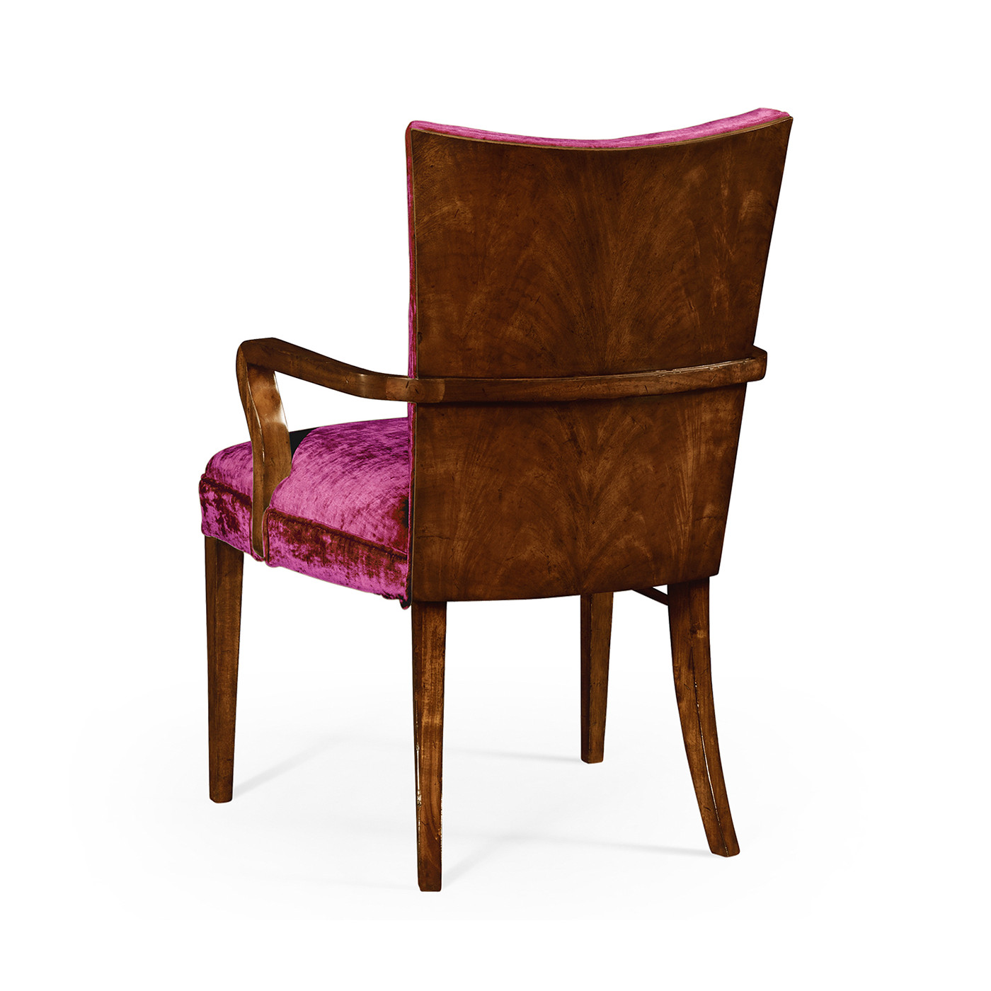 Biedermeier Style Mahogany Dining Arm Chair