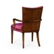 Biedermeier Style Mahogany Dining Arm Chair