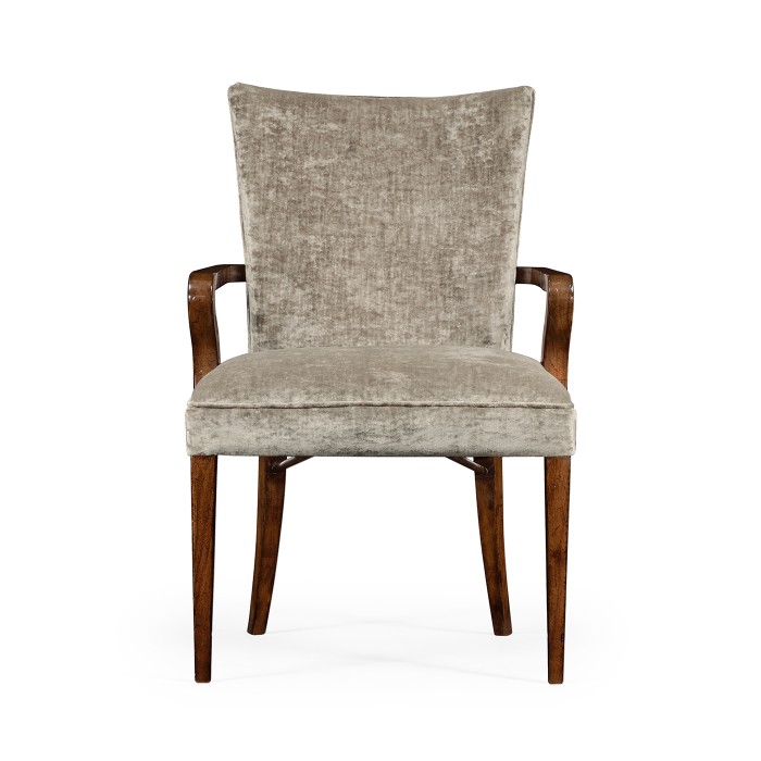 Biedermeier Style Mahogany Dining Arm Chair