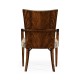 Biedermeier Style Mahogany Dining Arm Chair