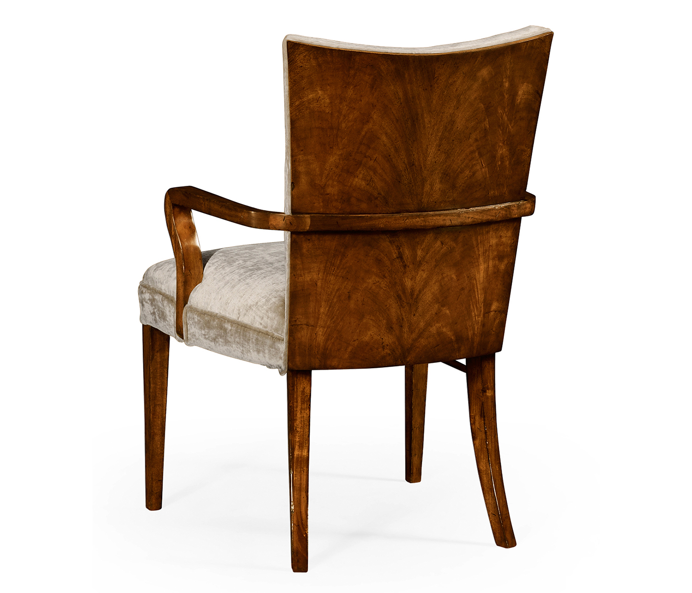 Biedermeier Style Mahogany Dining Arm Chair