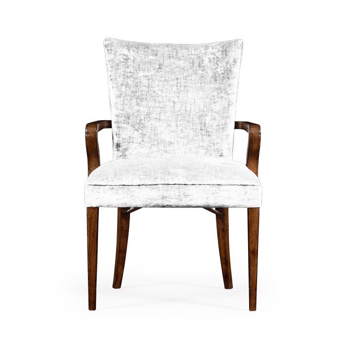Biedermeier Style Mahogany Dining Arm Chair