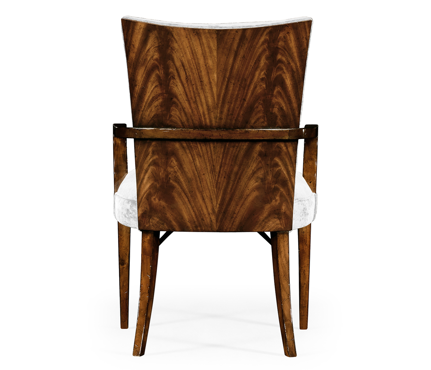 Biedermeier Style Mahogany Dining Arm Chair