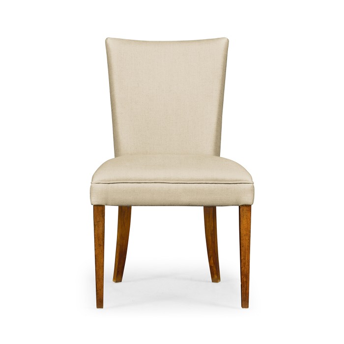 Biedermeier Style Walnut Dining Side Chair