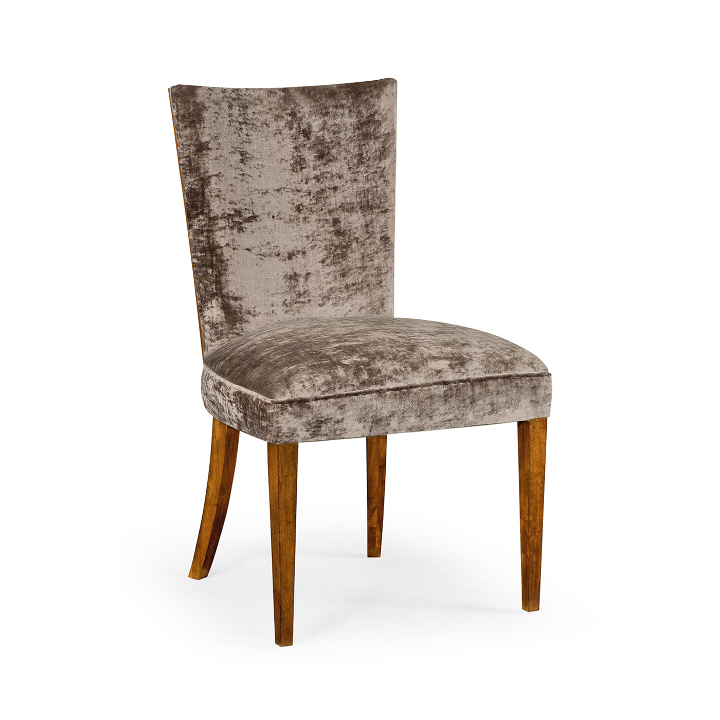 Biedermeier Style Walnut Dining Side Chair