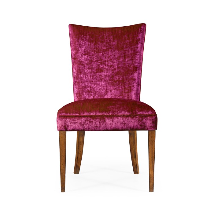 Biedermeier Style Walnut Dining Side Chair