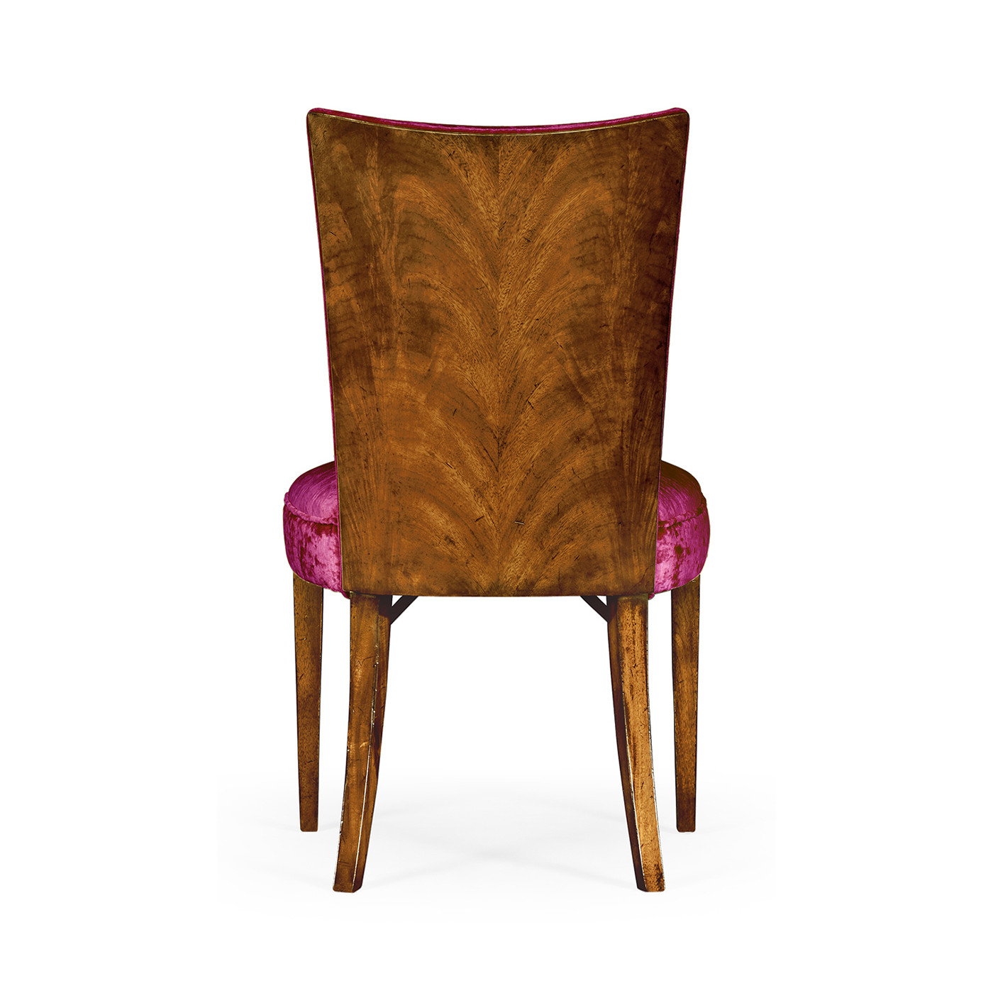 Biedermeier Style Walnut Dining Side Chair