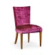 Biedermeier Style Walnut Dining Side Chair