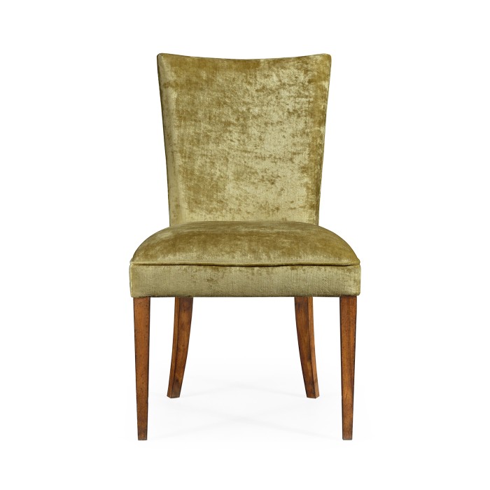 Biedermeier Style Walnut Dining Side Chair