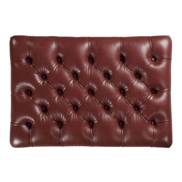 Large Chesterfield Style Footstool/Ottoman