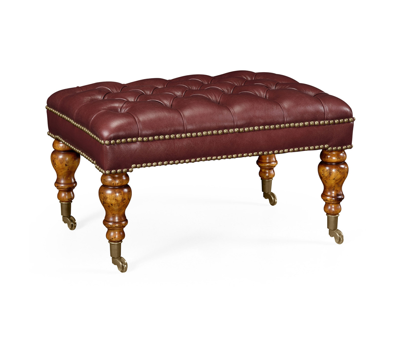 Large Chesterfield Style Footstool/Ottoman