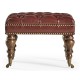 Small Chesterfield Style Footstool/Ottoman