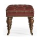 Small Chesterfield Style Footstool/Ottoman