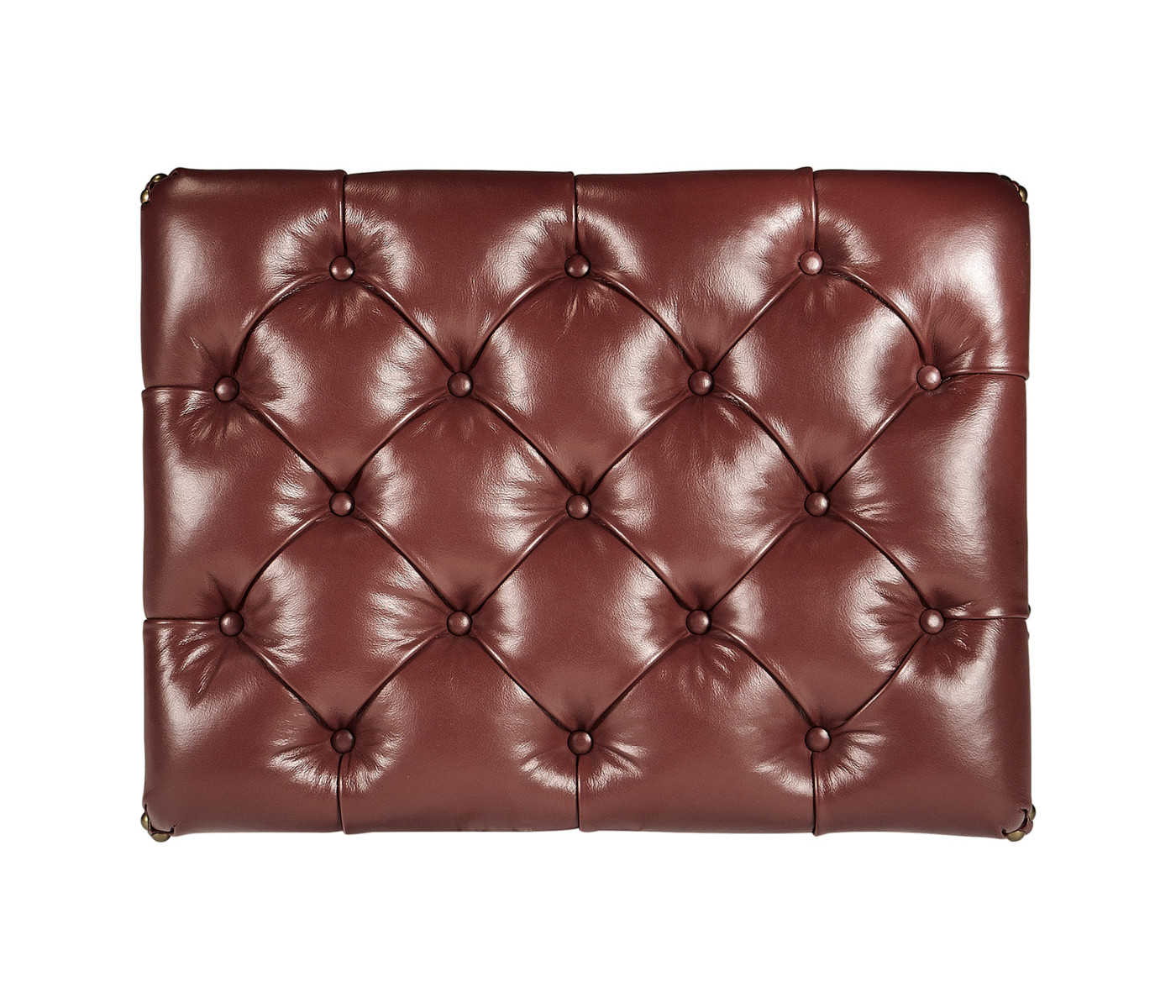 Small Chesterfield Style Footstool/Ottoman