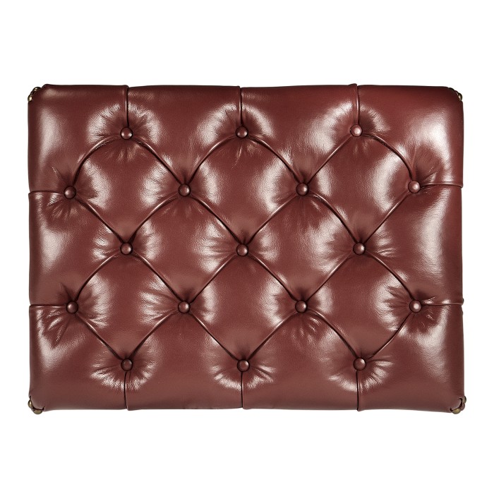 Small Chesterfield Style Footstool/Ottoman