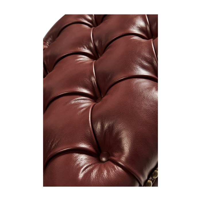 Small Chesterfield Style Footstool/Ottoman