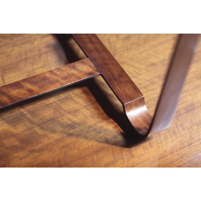 50's Americana side table with steel details