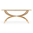 Églomisé and Gilded Square Coffee Table 