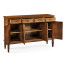 Windsor Regency Crotch Walnut Sideboard