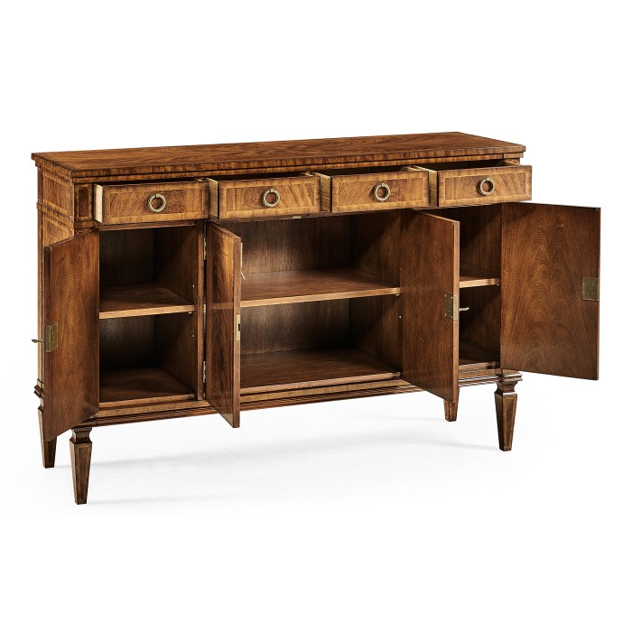 Windsor Regency Crotch Walnut Sideboard