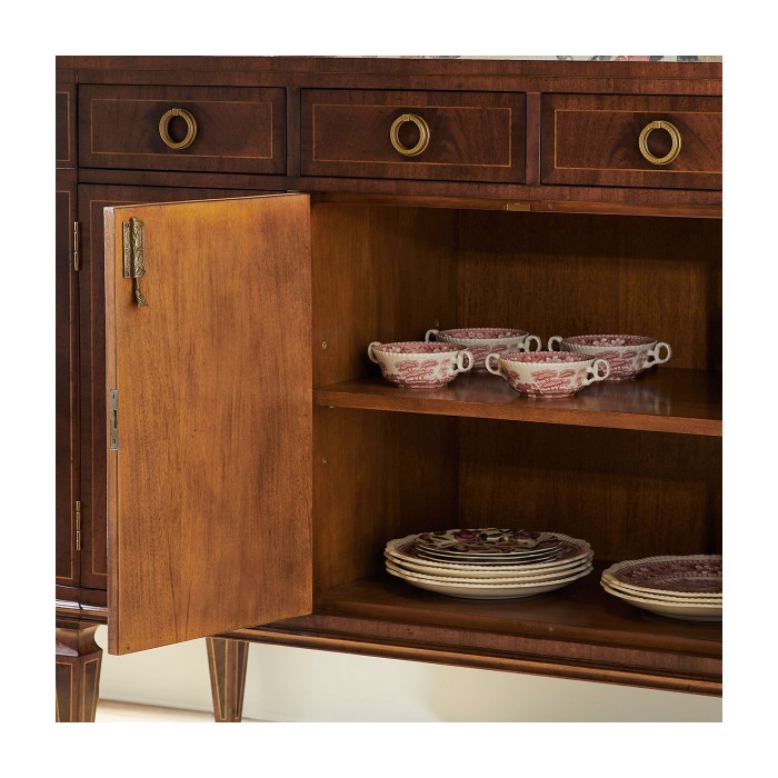 Windsor Regency Crotch Walnut Sideboard