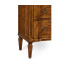 Regency Walnut Reverse Breakfront Chest