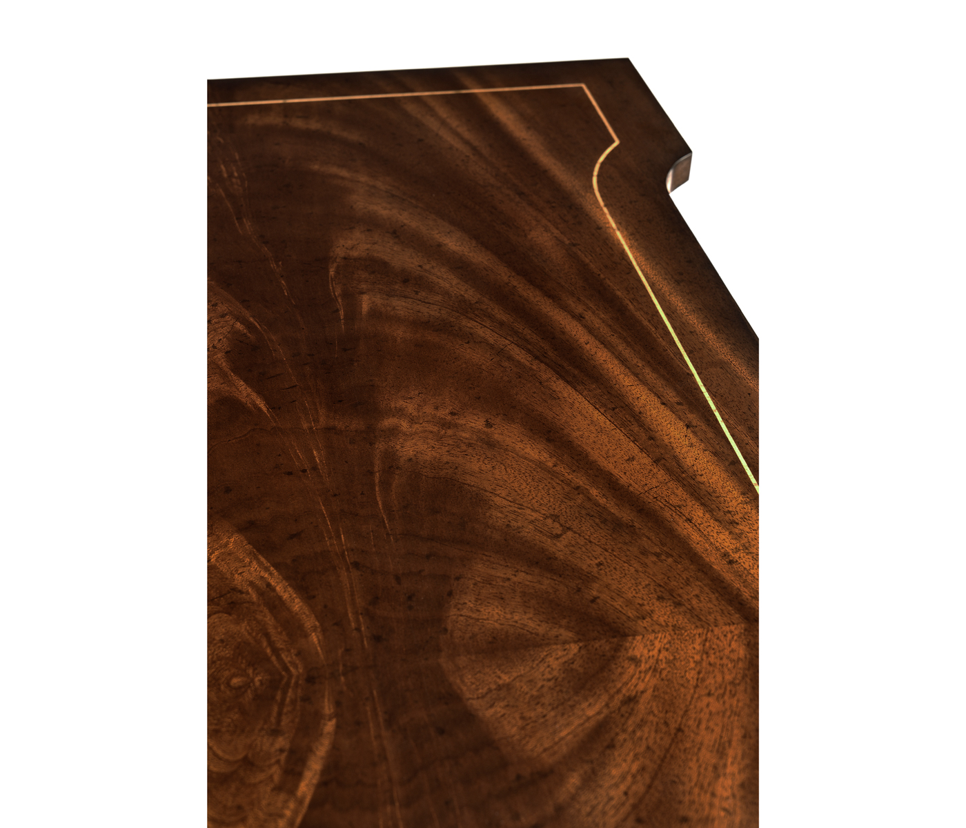 Regency Mahogany Reverse Breakfront Chest