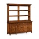 Heavily Distressed Parquet Welsh Dresser with Strap Handles