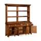 Heavily Distressed Parquet Welsh Dresser with Strap Handles