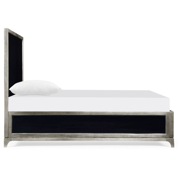 British Navy & Silver US Queen Bed