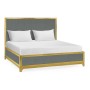 Flannel & Gold Cali King Bed 