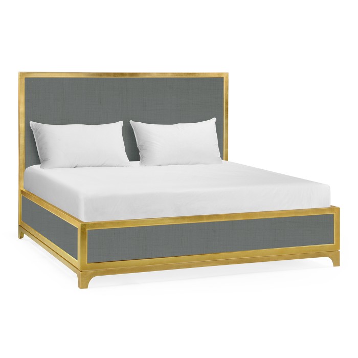 Flannel & Gold UK King Bed 