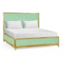 Robin's Egg & Gold UK King Bed