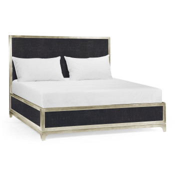 Charcoal & Silver UK King Bed 