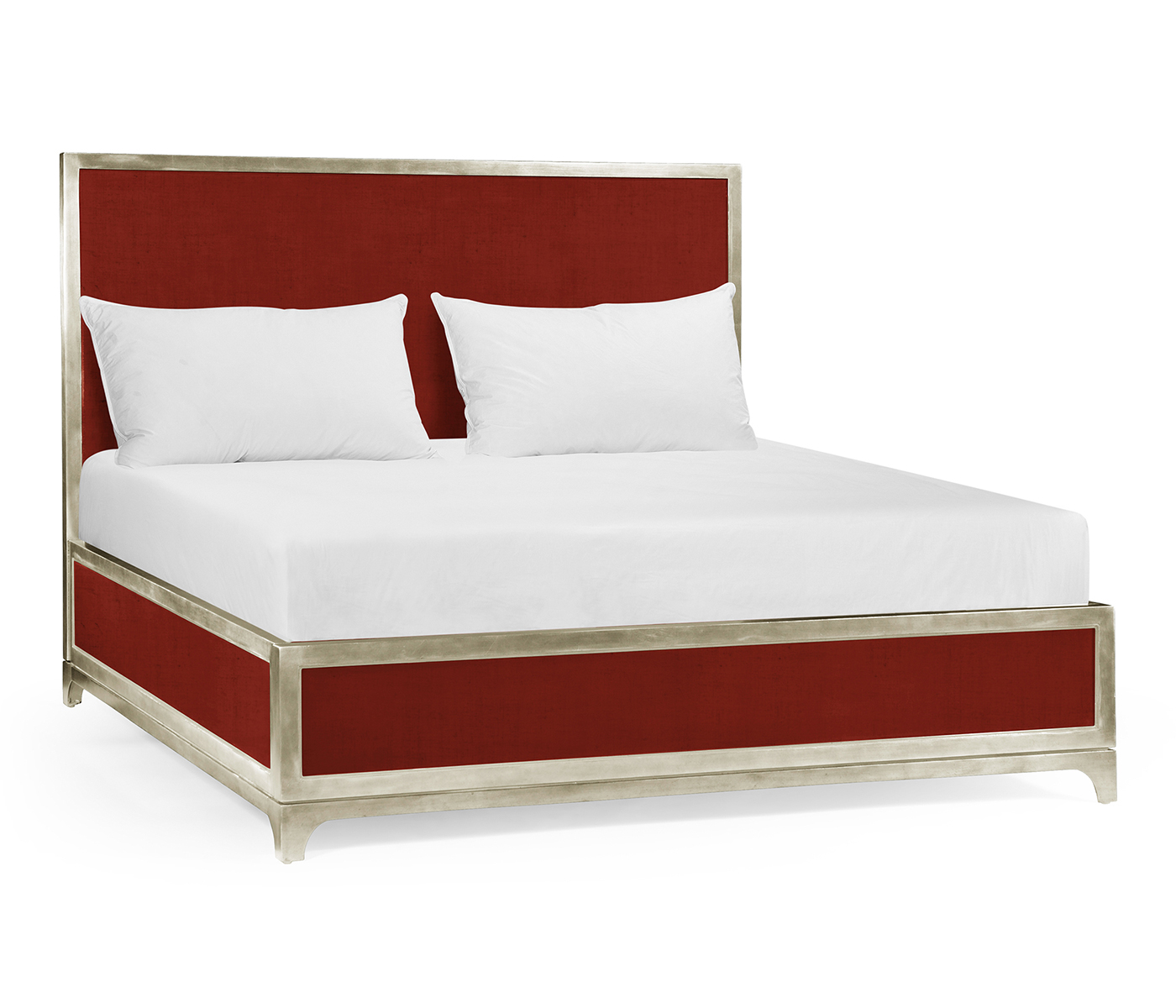 Lipstick & Silver UK King Bed 