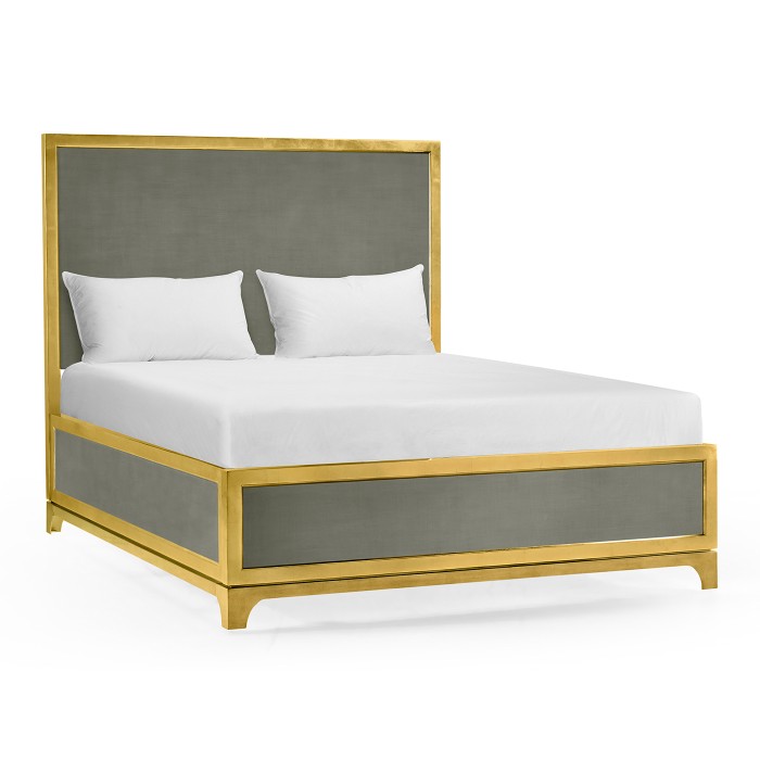 Slate & Gold UK Queen Bed 