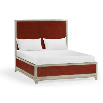 Lipstick & Silver UK Queen Bed 